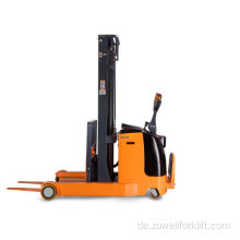 Zowell Electric Reach Stacker mit einer Ladekapazität von 2 Tonnen